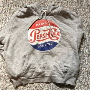 Pepsi-Cola Cropped Hoodie